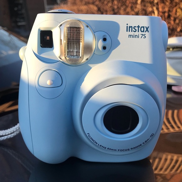 Instax mini 7s and case with selfie lens